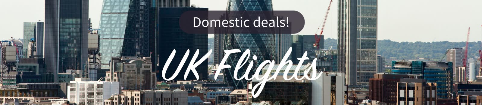 Staycation steals: Cheap UK flights from £15 Staycation steals: Cheap UK flights from £15