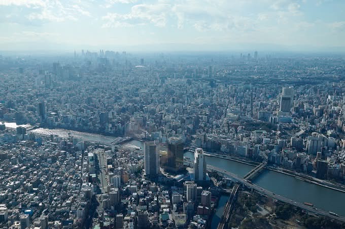 http://kenjogame.blogspot.com/ Foto Keindahan Jepang Dipotret dari Atas Gedung Pencakar Langit dan Drone - Tokyo