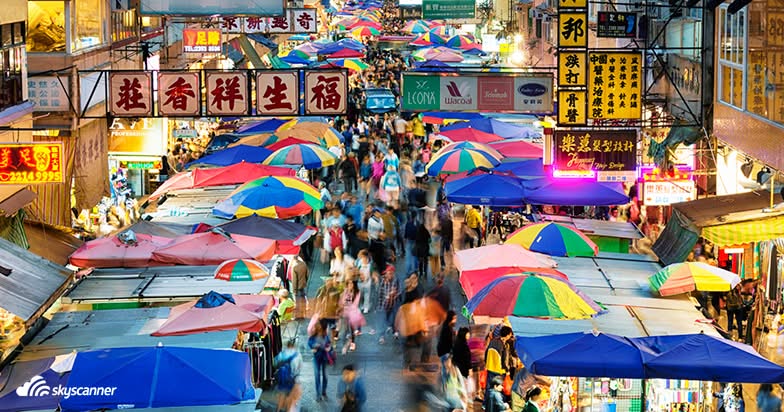 Shopping Hong Kong Fa Yuen Street. Shopping Hong Kong Fa Yuen Street.