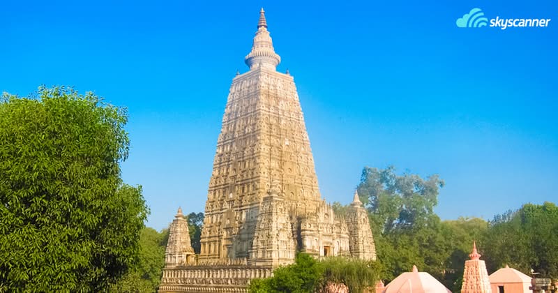 Bodhgaya city of Bihar, India.