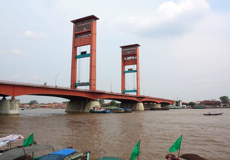 Jembatan Ampera, Palembang