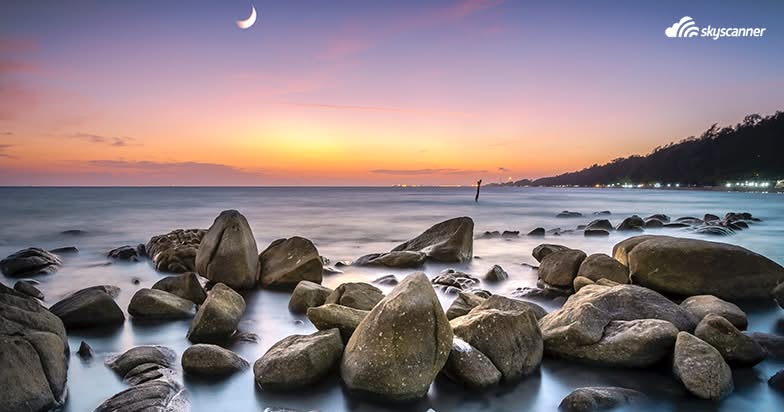 Rayong Sun, blue sea, Rayong