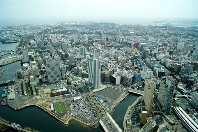 Foto Keindahan Jepang Dipotret dari Atas Gedung Pencakar Langit dan Drone - Kanagawa