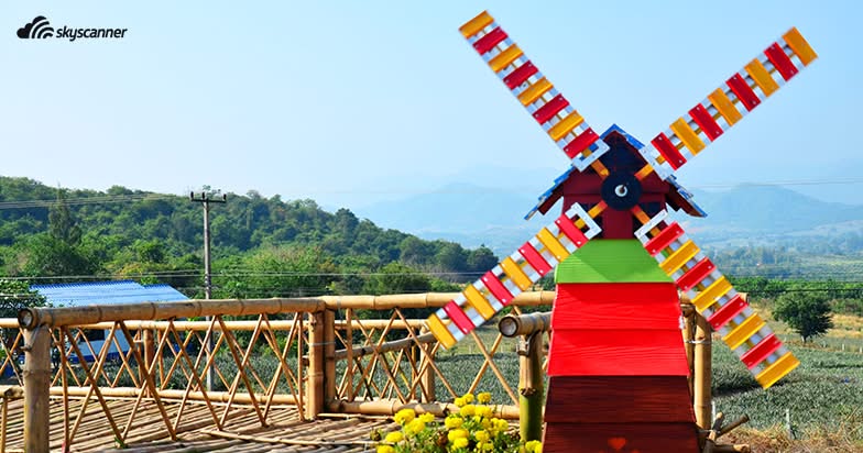 Wind turbine farm at Ratchaburi Ratchaburi. Wind turbine farm at Ratchaburi Ratchaburi.