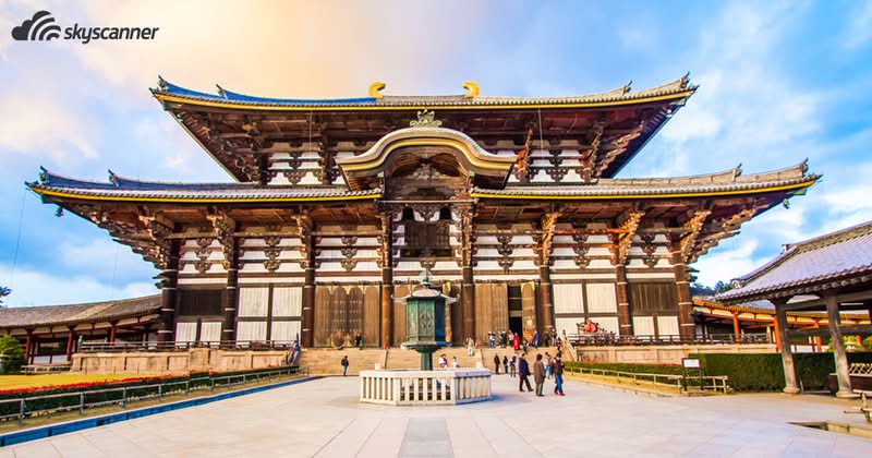 Todai Ji temple in Nara, Japan.