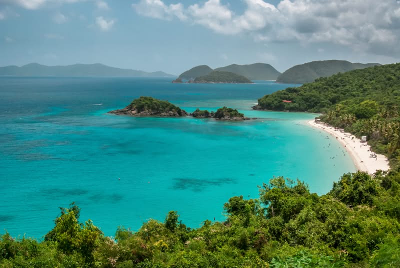 Trunk Bay, St John, US Virgin Islands Trunk Bay, St John, US Virgin Islands