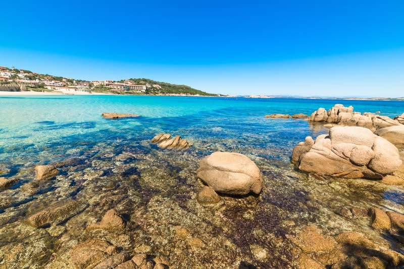 The beaches of the Costa Smeralda, Sardinia