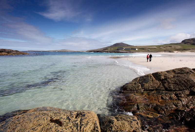 Tangasdale Beach, Isle of Barra, Scotland Tangasdale Beach, one of Scotland's most beautiful beaches