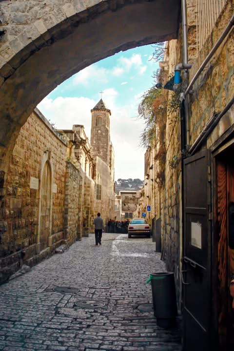 via dolorosa en jerusalén israel