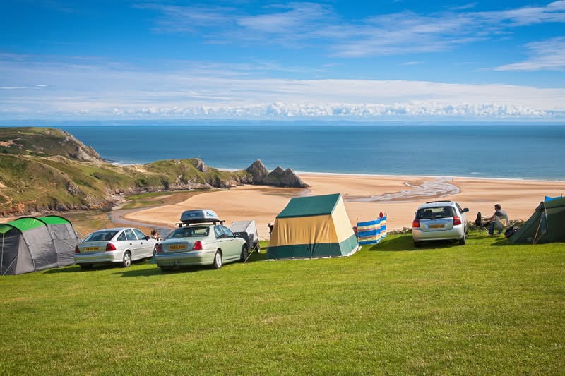 Three Cliffs Bay, Swansea, Wales Three Cliffs Bay is one of the top beaches in Wales