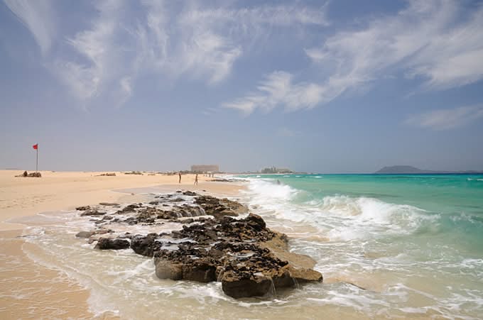 Playa de Corralejo, Fuerteventura Playa de Corralejo, Fuerteventura