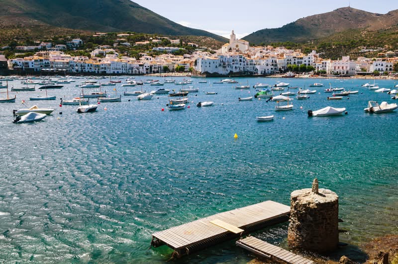 praia Cadaques Costa Brava Girona playa de Cadaques Costa Brava Girona