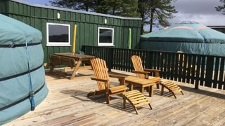 Green Yurt With Hot Tub - Sleeps 4 Parking & Pets