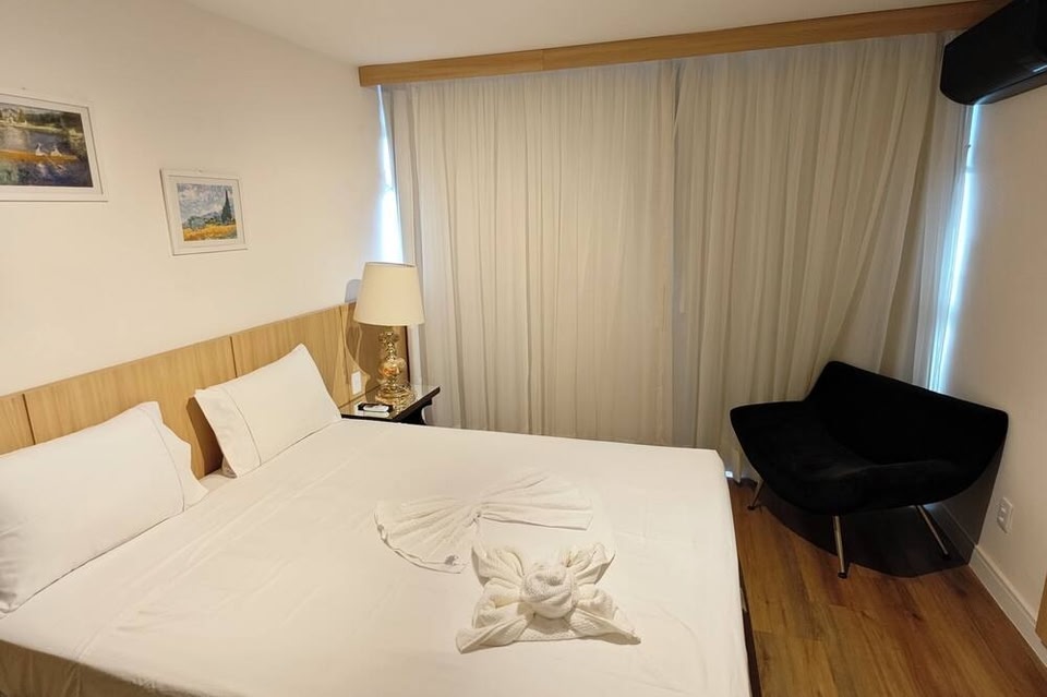Flat 109 Norte Novo e Completo
