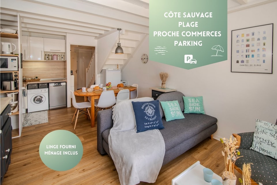 Cottage*Wild Coast*Beach*Shops*Parking
