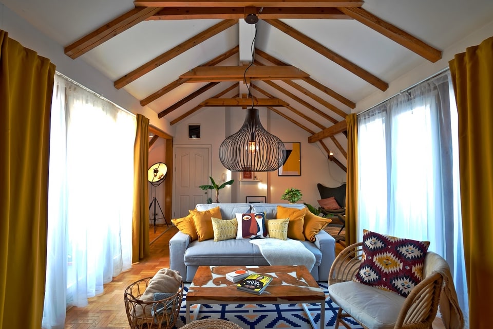 Contemporary Boho Style Loft Historic Center