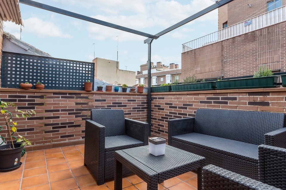Attico con ampia terrazza