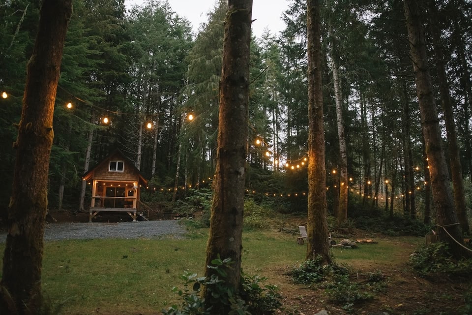 Rustic West Coast Cabin