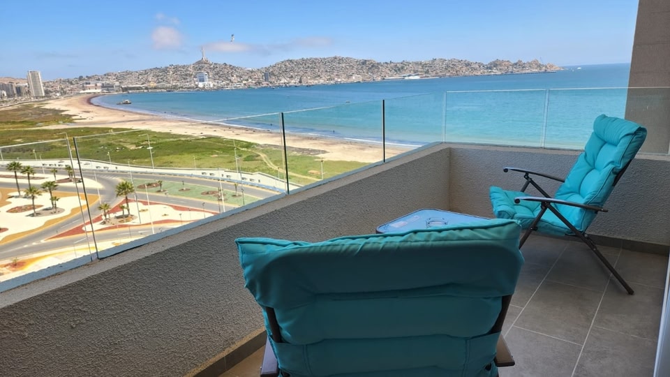 New Oceanfront Apartment With Panoramic View, Coquimbo | Skyscanner