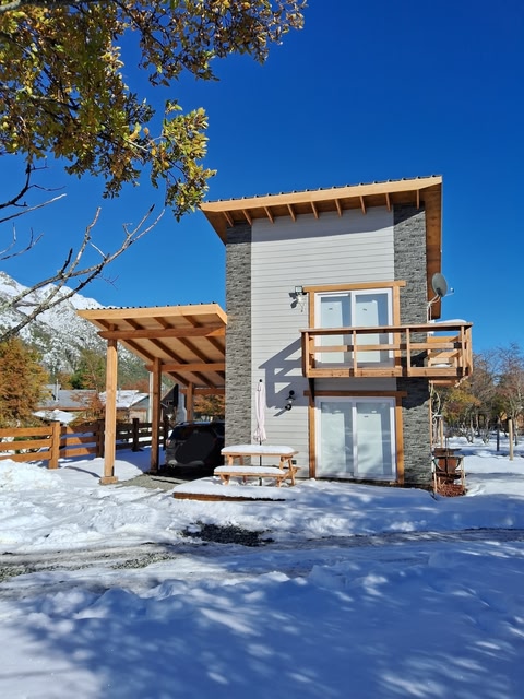 Snowy Volcano Cabin