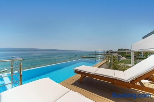 Beachfront Villa Lara With Pool