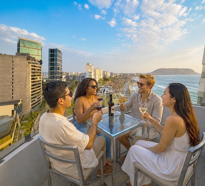 Terrace Ocean King Larcomar JW Marriott