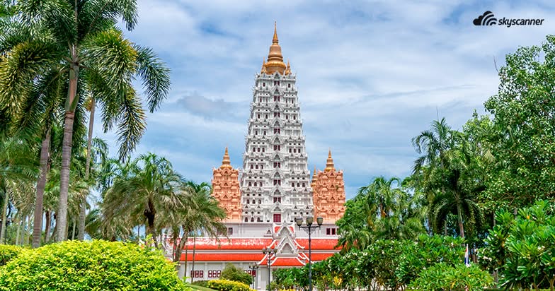 พุทธคยาจำลอง ตำบลห้วยใหญ่ อำเภอบางละมุง วัดญาณสังวรารามวรมหาวิหาร จ.ชลบุรี
