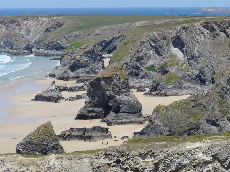 Bedruthan Steps, Carnewas Beach, Cornwall