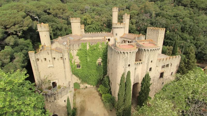 Santa Florentina Castle, Canet de Mar, Barcelona Santa Florentina Castle, Canet de Mar, Barcelona