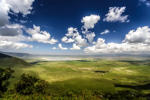cráter del ngorongoro en tanzania