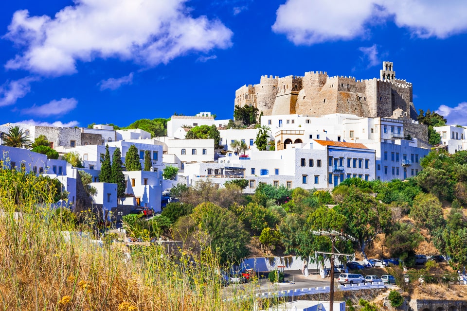Η Χώρα και το κάστρο, ελληνικό νησί, Πάτμος