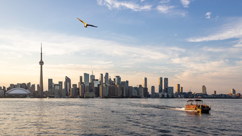 The Toronto skyline