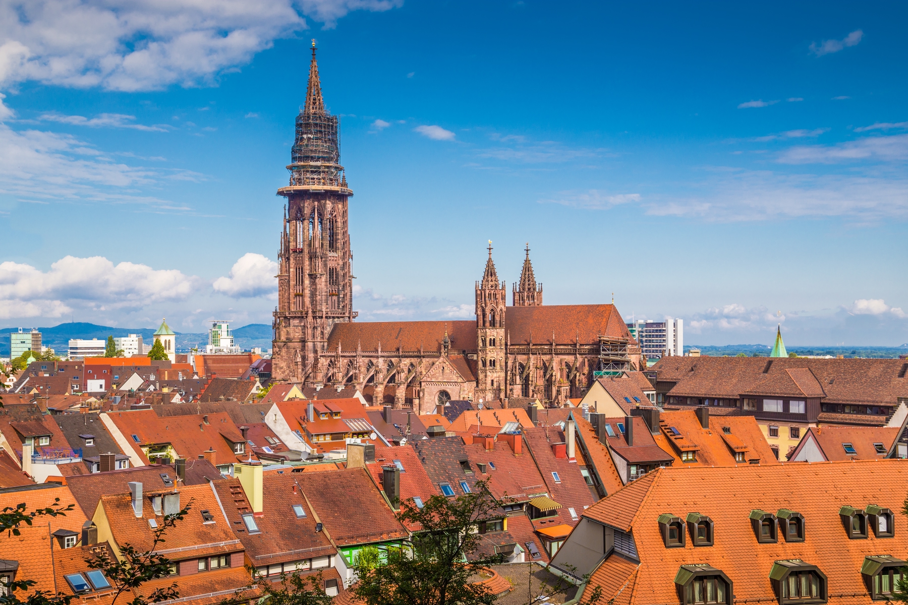 Freiburggilt als die Stadt mit den meisten Sonnenstunden Deutschlands