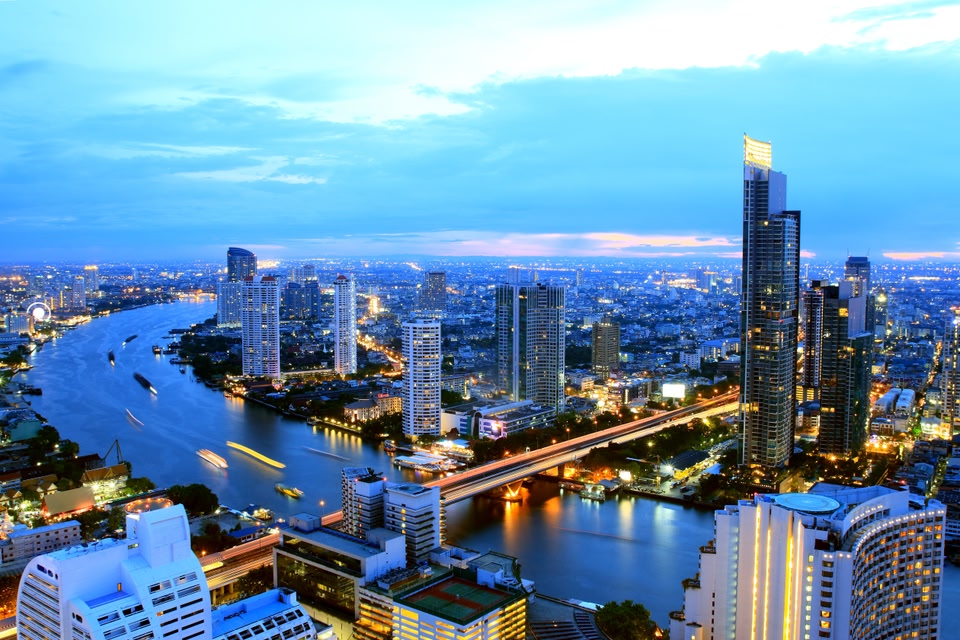 Bangkok at night