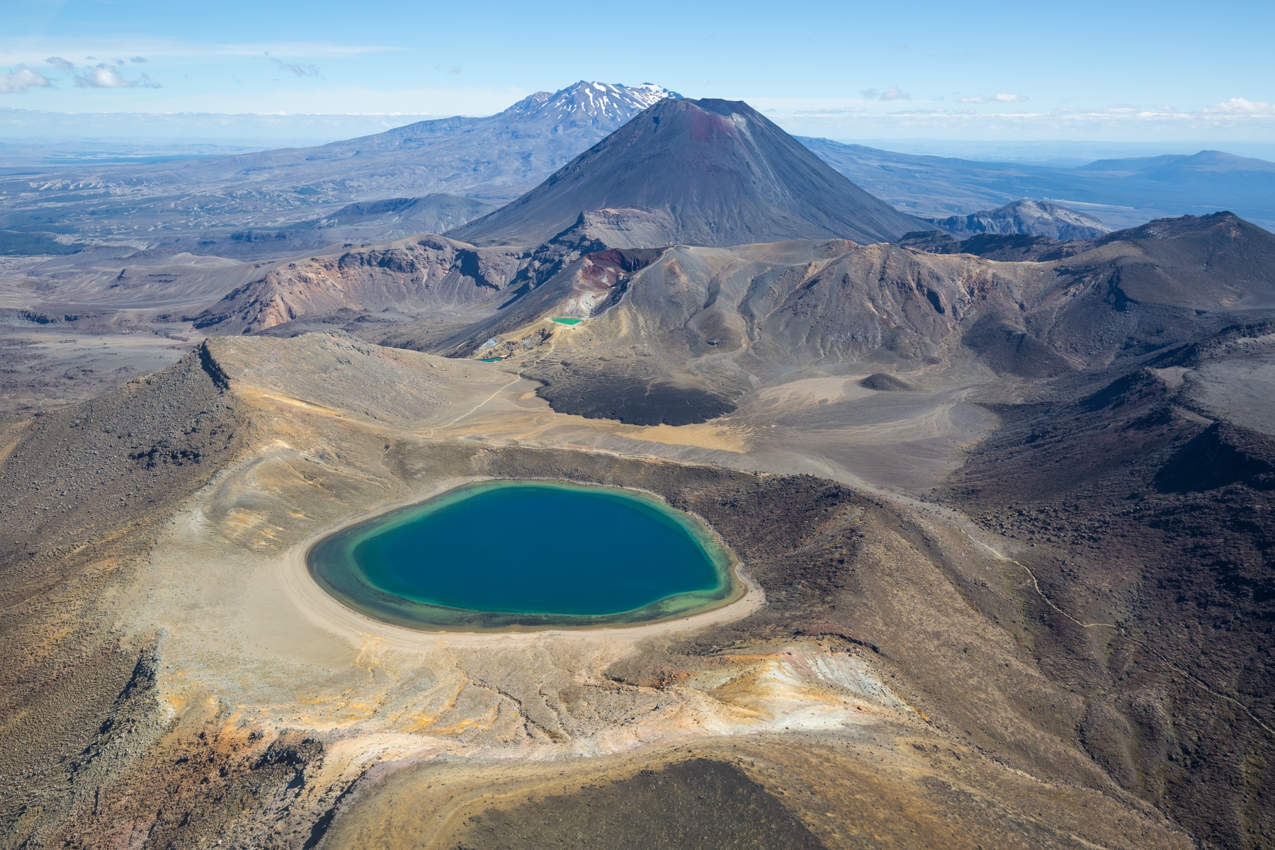 Tongariro National Park, Great Walks en Nueva Zelanda