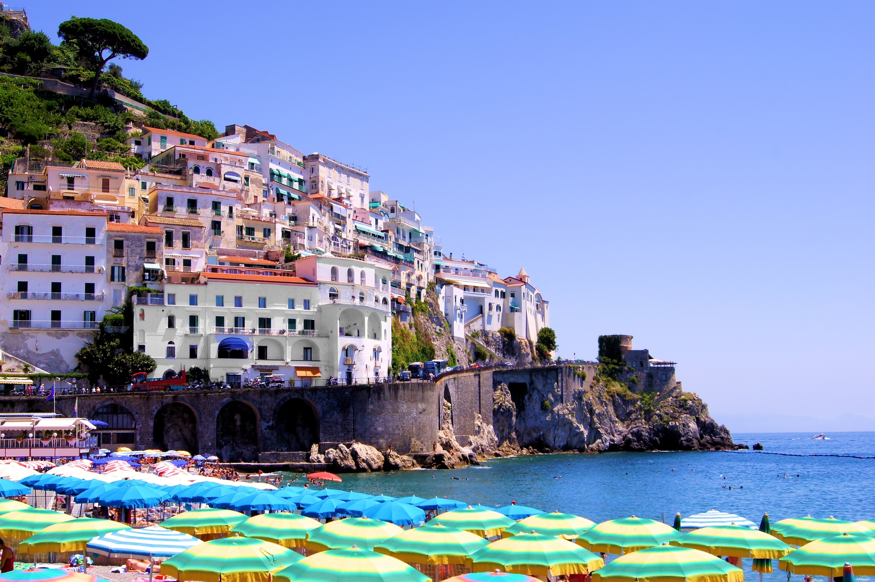 Città sul mare in Italia - Amalfi