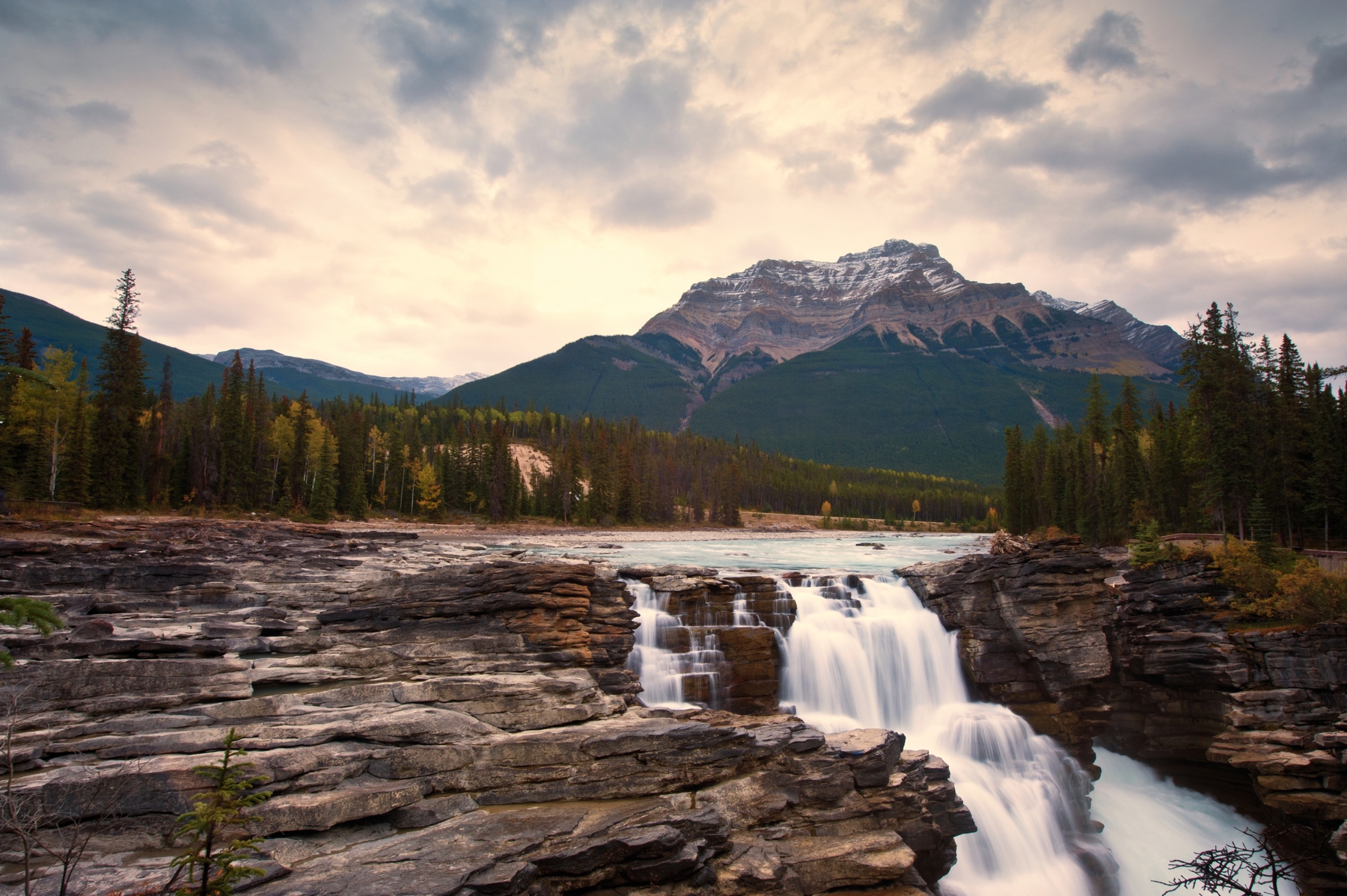 Banff and Jasper are both beautiful national parks.