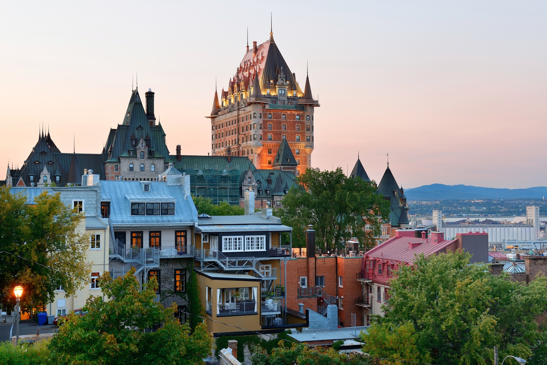 view of Chateau Frontenac