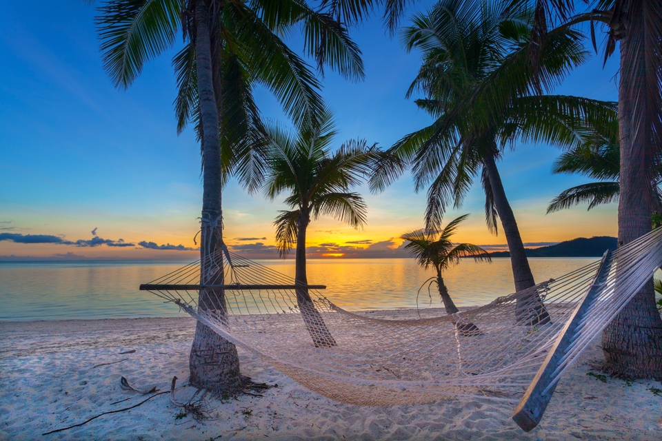 The soothing tropical scenery of Fiji