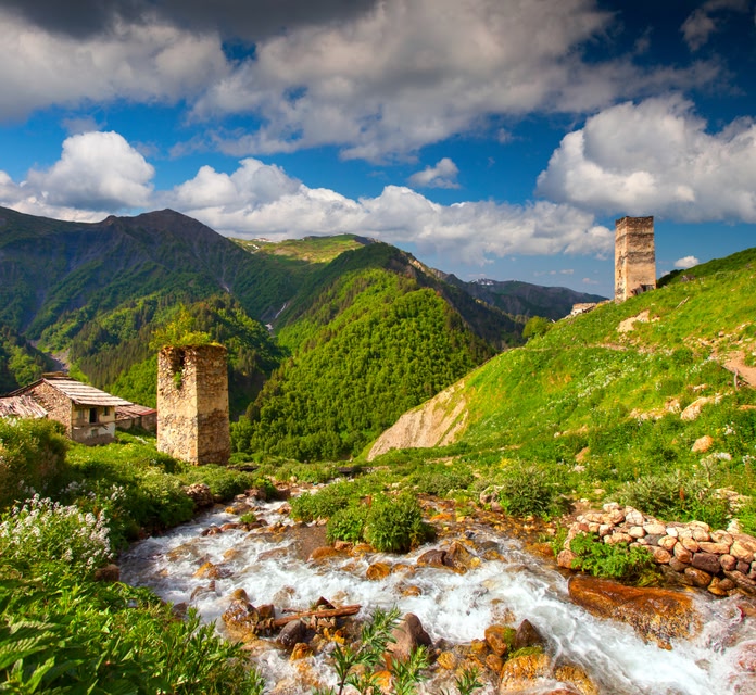 svaneti kuleleri gürcistan