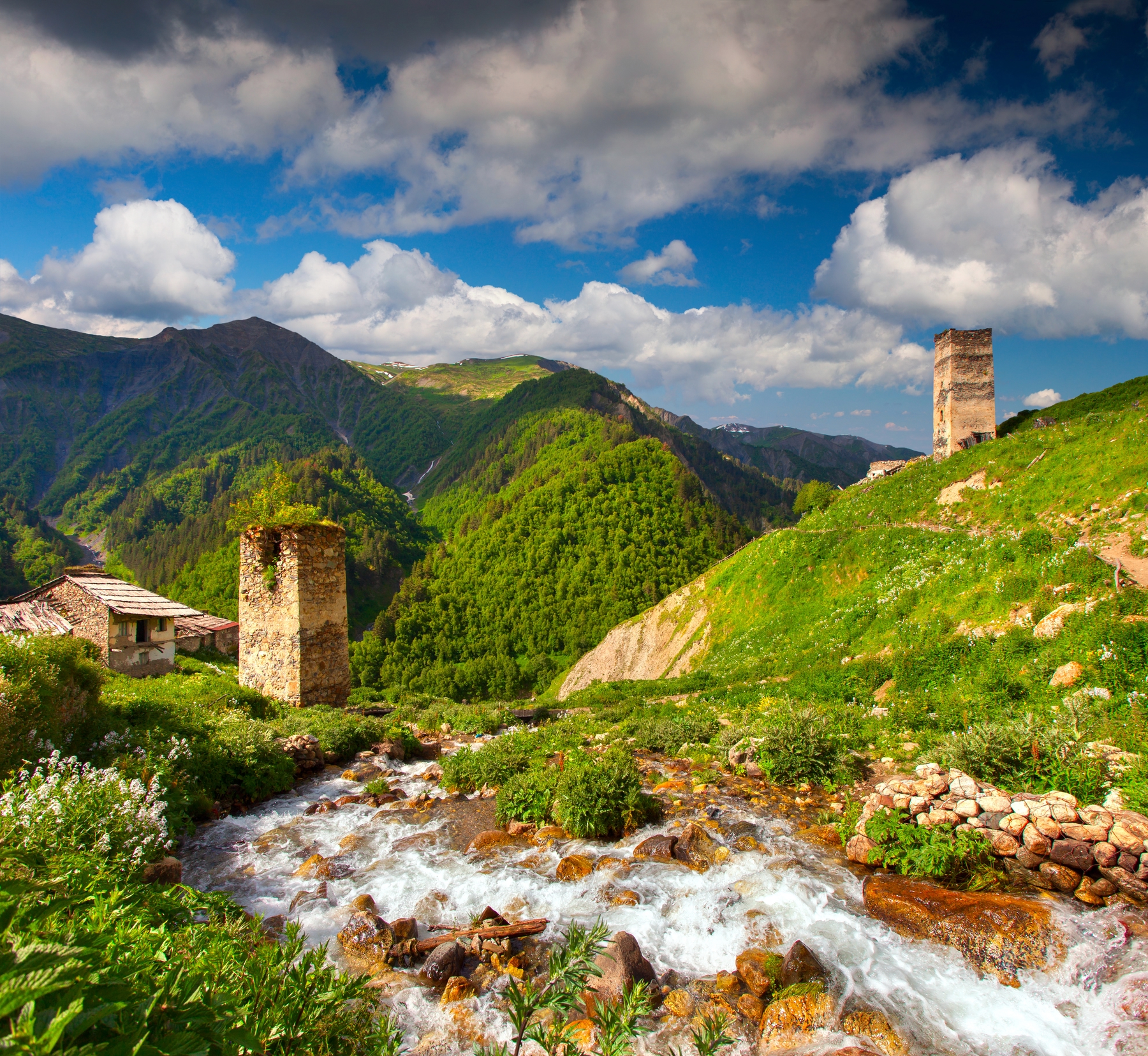svaneti kuleleri gürcistan