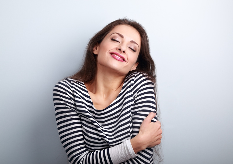 happy woman