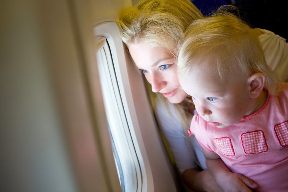 Infant on a plane - find out all about the charges and regulations for baby travel