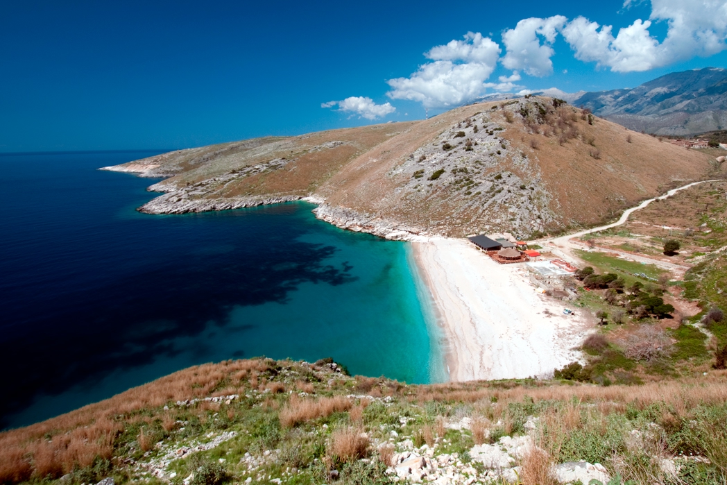 Beach in Albania - 10 of the cheapest countries to travel