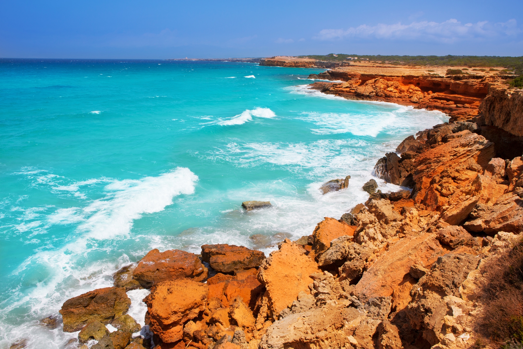 Spiagge Formentera: Cala en Baster