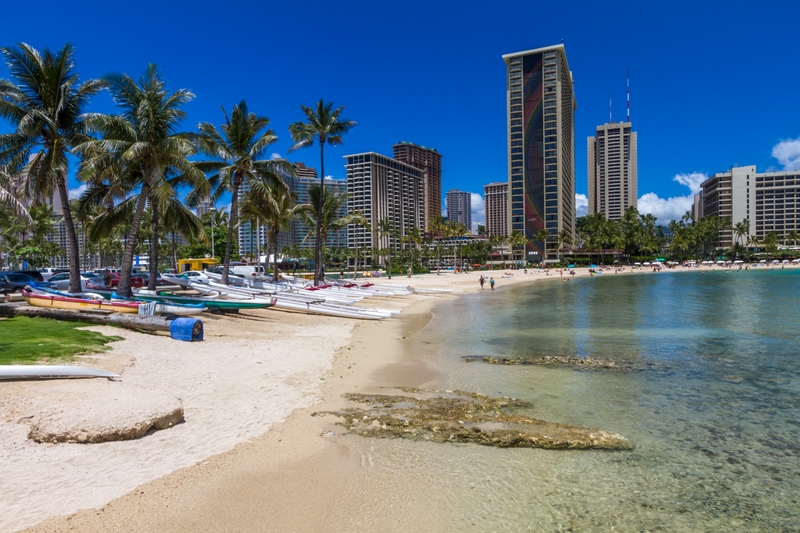 waikiki beach in hawaii