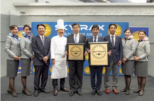 SKYTRAX 社「World Airline Awards」の2部門を受賞したANA
