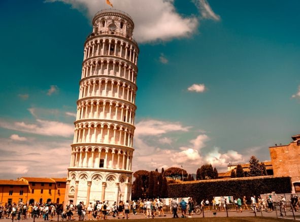 Der schiefe Turm von Pisa
