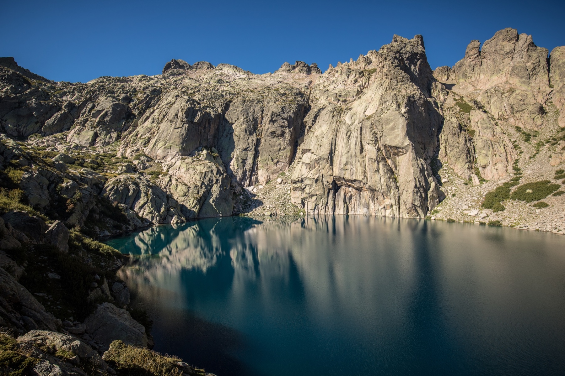 Le lac glaciaire de Capitello.