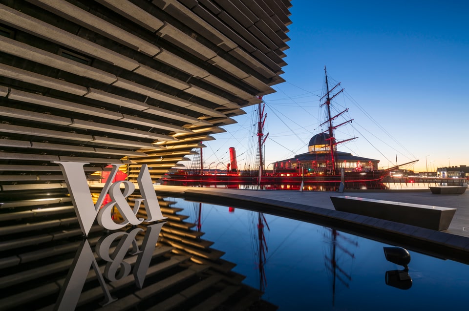 Das Victoria & Albert Museum bei Nacht